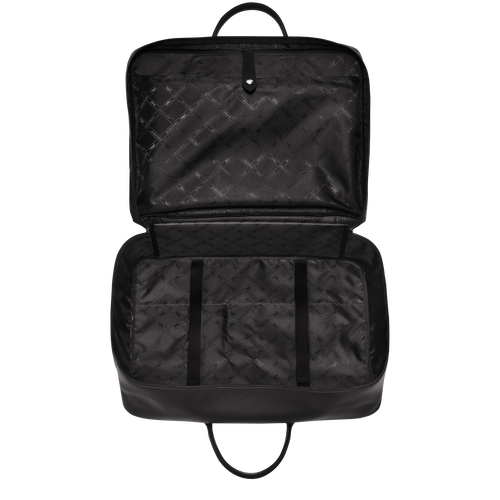 Le Foulonné S Suitcase , Black - Leather - View 4 of  4