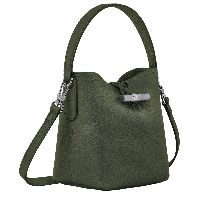 Le Roseau Essential Bolso saco XS , Cuero - Caqui  - Vista 3 de 5