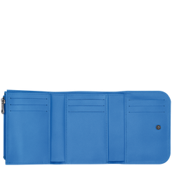 Geldbörse Box-Trot , Leder - Kobaltblau