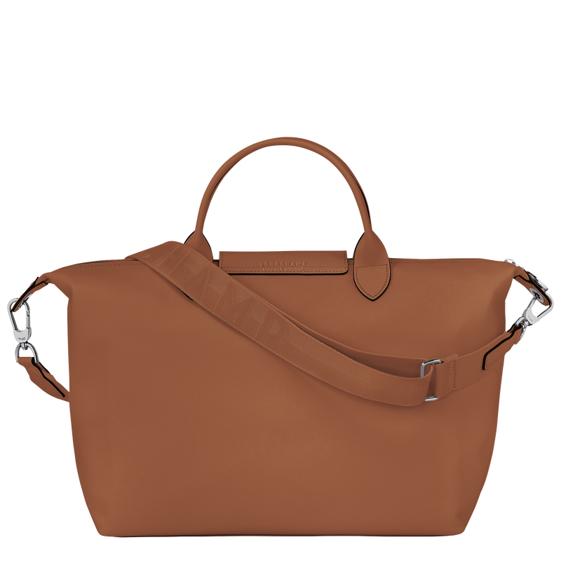 Le Pliage Xtra L Handbag , Cognac - Leather  - View 4 of  5