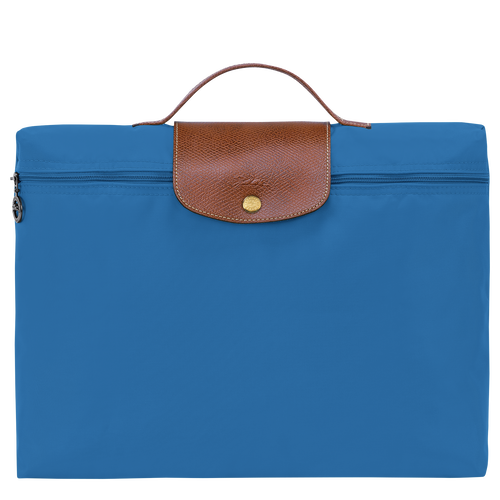 Le Pliage Original S Briefcase , Cobalt - Recycled canvas - View 1 of 6