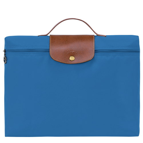 Le Pliage Original S Briefcase , Cobalt - Recycled canvas - View 1 of  6