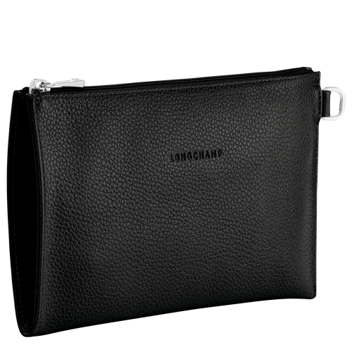Pouch Le Foulonné Black (L2541021047) | Longchamp US Pouch Le Foulonné Black (L2541021047) | Longchamp US
