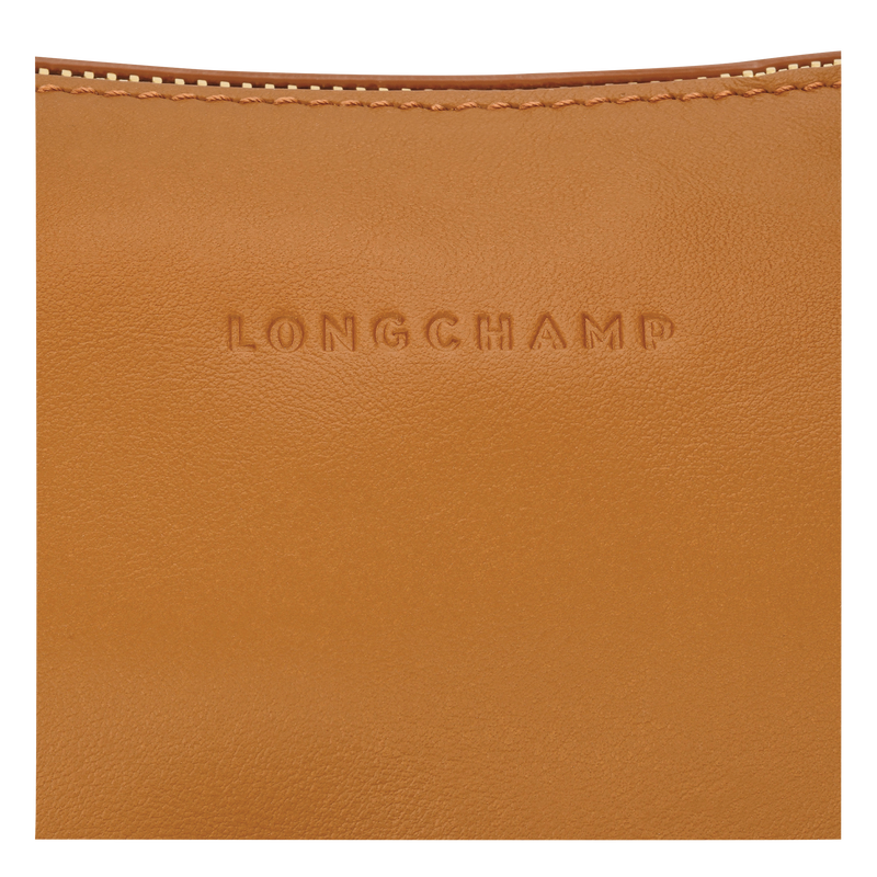 Sac port&eacute; &eacute;paule L Looong , Cuir - Caramel  - Vue 6 de 7