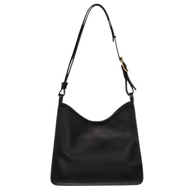 Le Foulonné Hobo bag M, Black