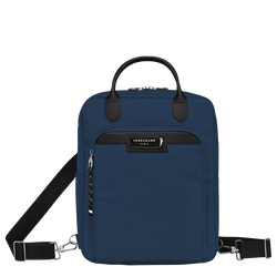 Le Pliage Energy Rugzak M , Marineblauw - Gerecycled canvas