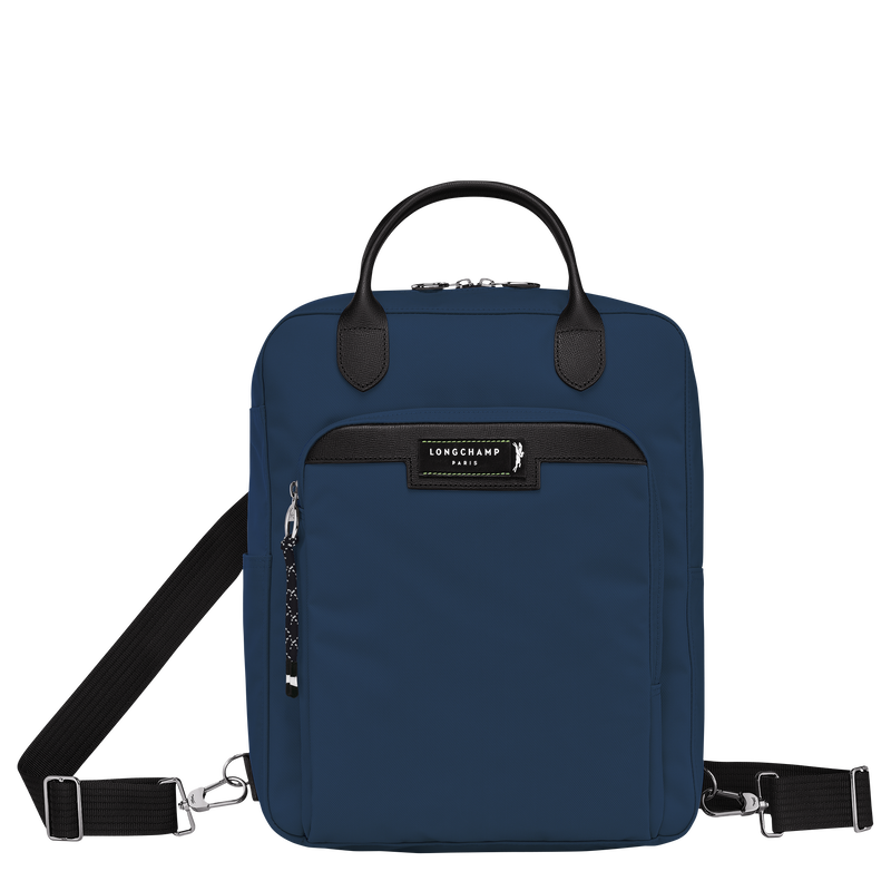 Rucksack M Le Pliage Energy , Recyceltes Canvas - Marine  - Ansicht 1 von 5