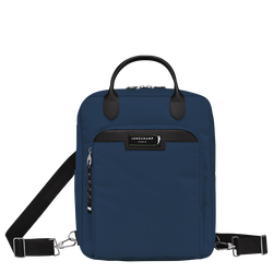 Le Pliage Energy M Backpack , Navy - Recycled canvas