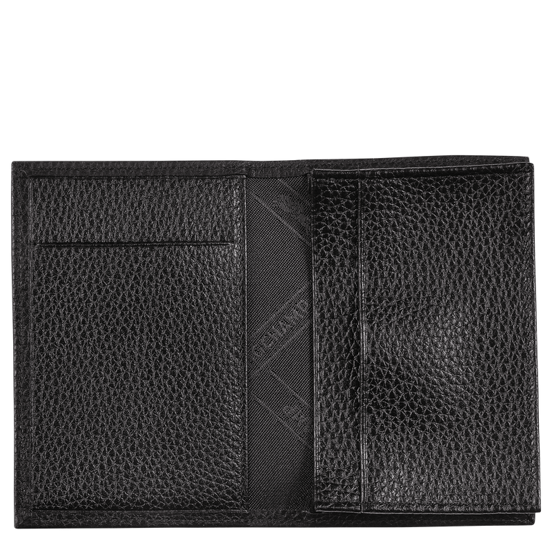 Porta Carte Le Foulonn&eacute; , Pelle - Nero  - View 2 of  4