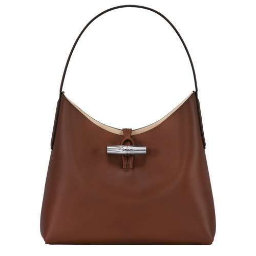 Roseau Hobo bag M, Ebony