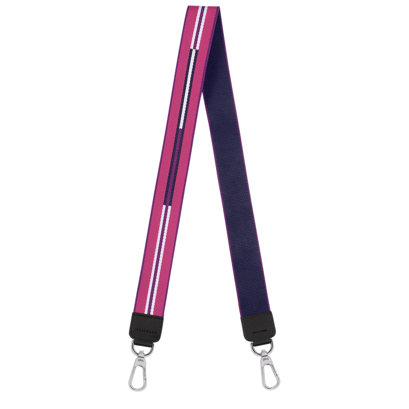 Longchamp Rayures Shoulder strap , Violet - Canvas  - View 1 of 1