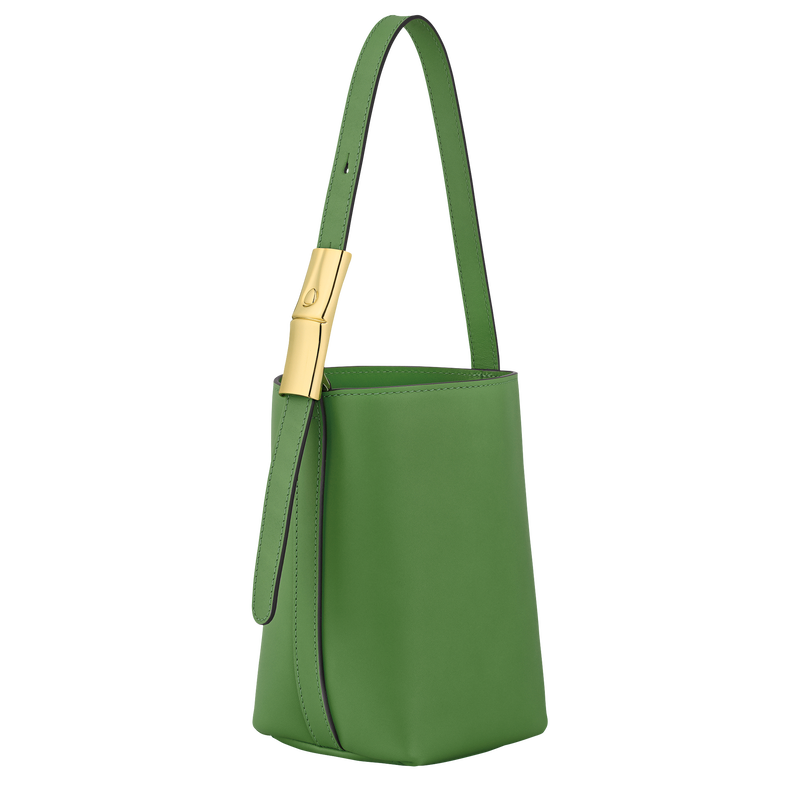 Le Smart Bolso saco XS , Cuero - Matcha  - Vista 3 de 6