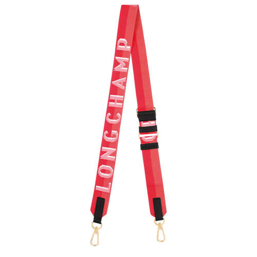 Longchamp Shadow Shoulder strap Pink Canvas Longchamp US