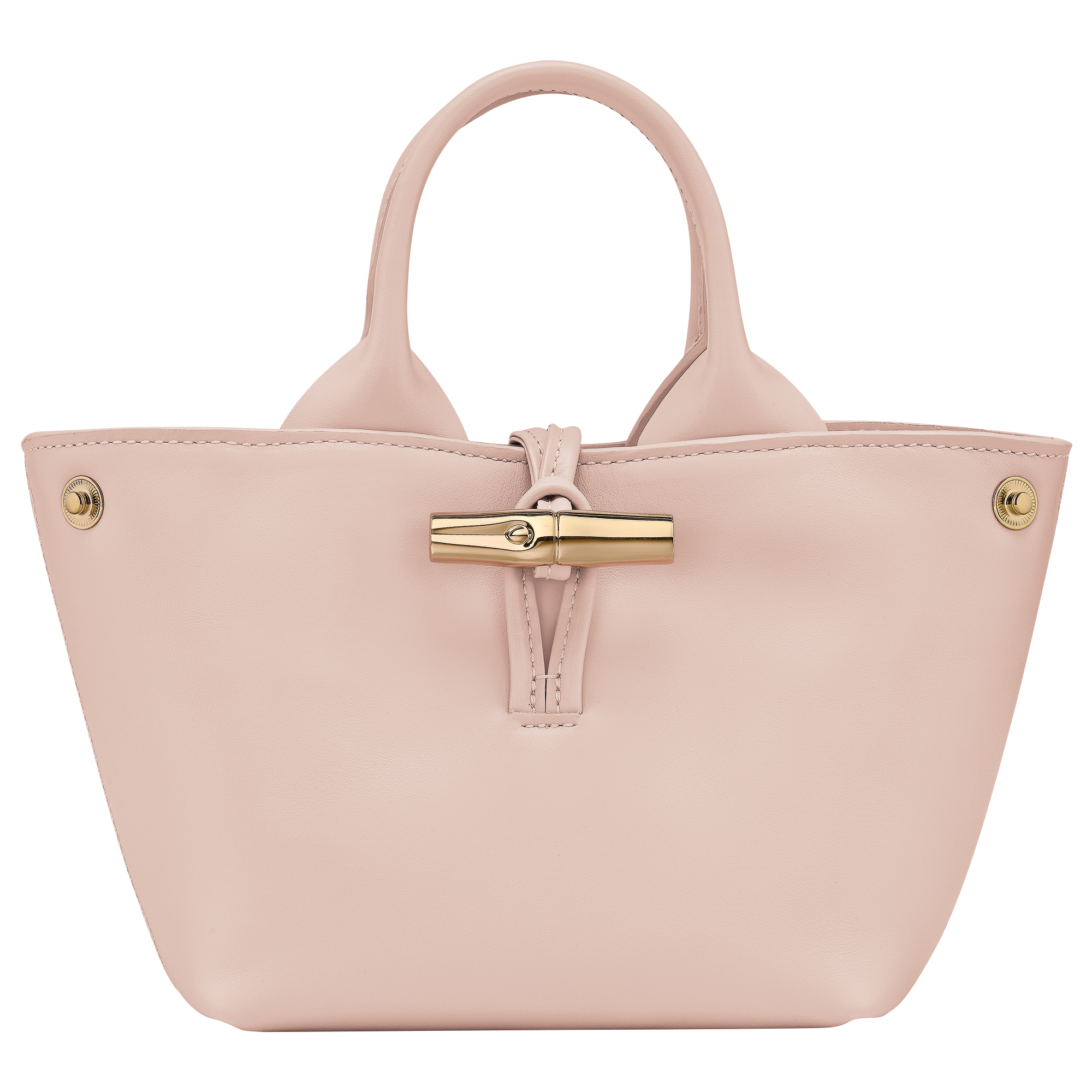 Le Roseau XS Handbag Petal Pink - Leather | Longchamp US Le Roseau XS Handbag Petal Pink - Leather | Longchamp US