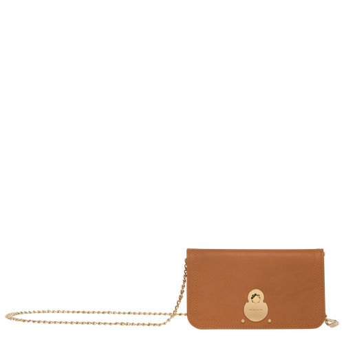 Portefeuille chaînette Cavalcade Naturel (L4559HNA016) | Longchamp CH Portefeuille chaînette Cavalcade Naturel (L4559HNA016) | Longchamp CH