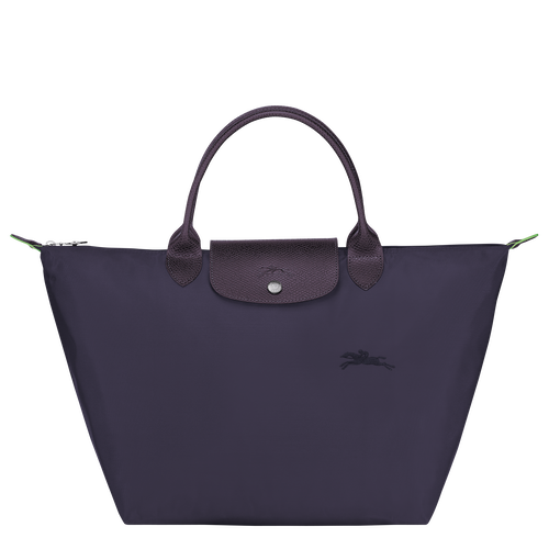 Le Pliage Green M Handbag , Bilberry - Recycled canvas - View 1 of 5