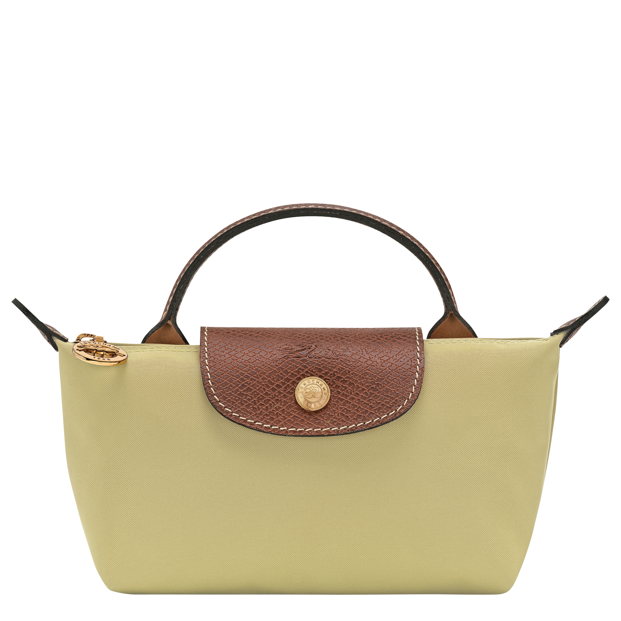 Le Pliage Original Pochette con manico,  Pistacchio