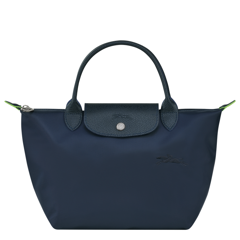 Le Pliage Green S Handbag , Navy - Recycled canvas  - View 1 of 5