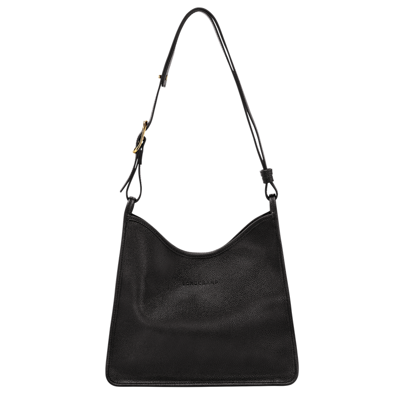 Small black leather hobo bag outlet