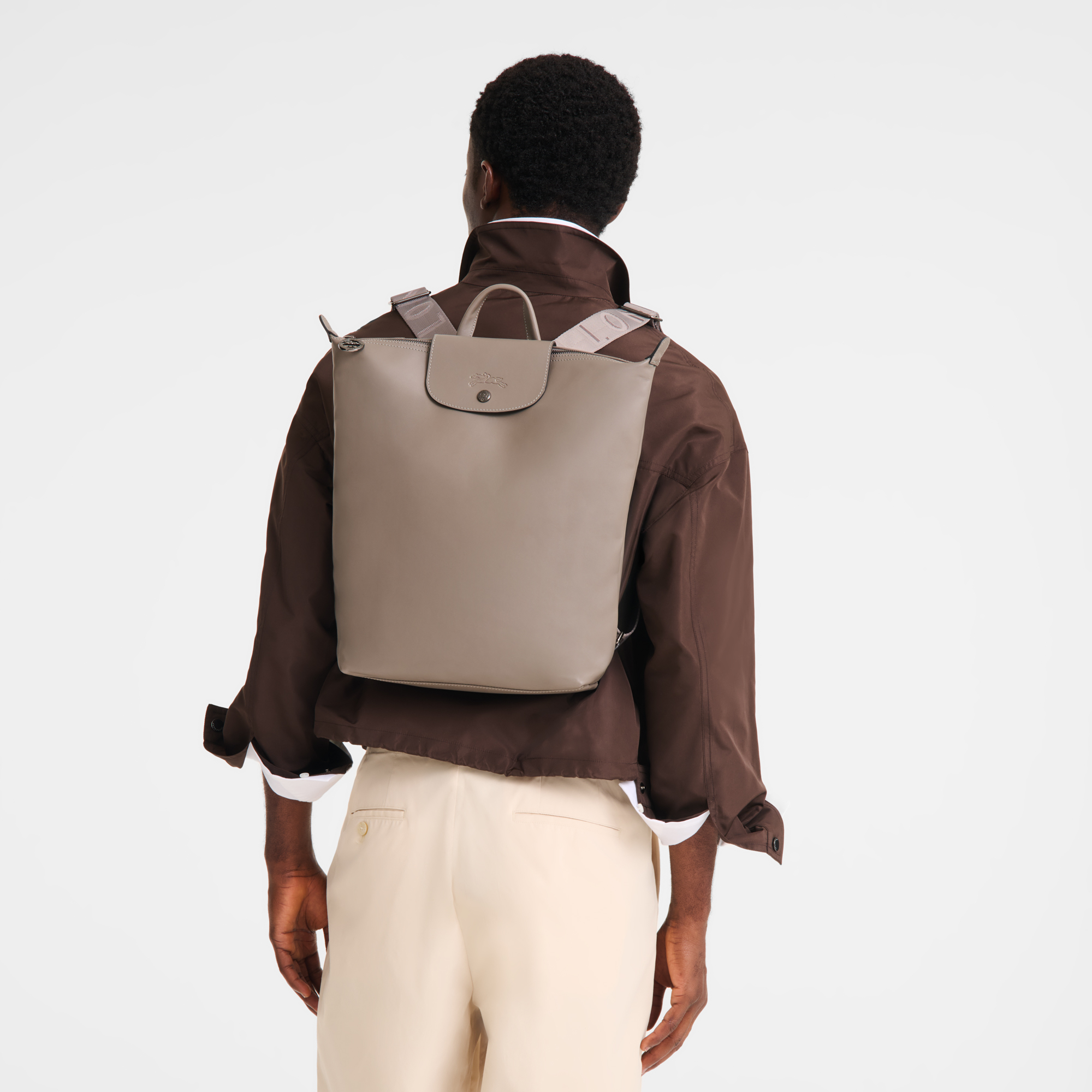 Le Pliage Xtra Backpack M, Turtledove