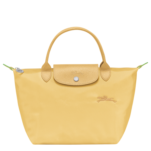 Le Pliage Green S Handbag , Wheat - Recycled canvas - View 1 of 6