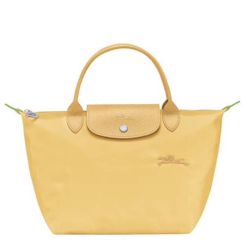 Le Pliage Green S Handbag , Wheat - Recycled canvas - View 1 of 6