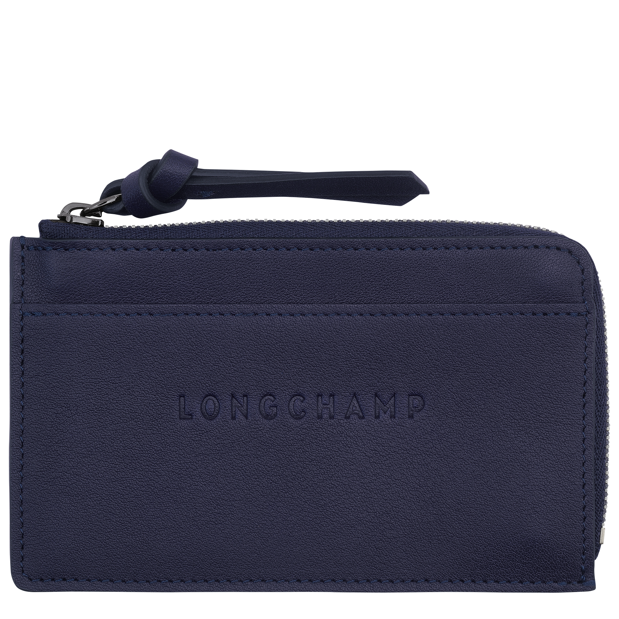 Longchamp 3D 系列 卡片夾, 藍莓色