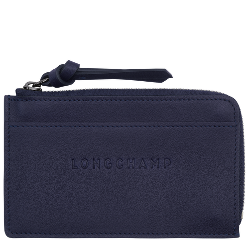 Longchamp 3D Card holder Bilberry Leather Longchamp US