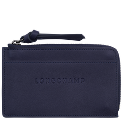 Longchamp 3D Card holder , Bilberry - Leather