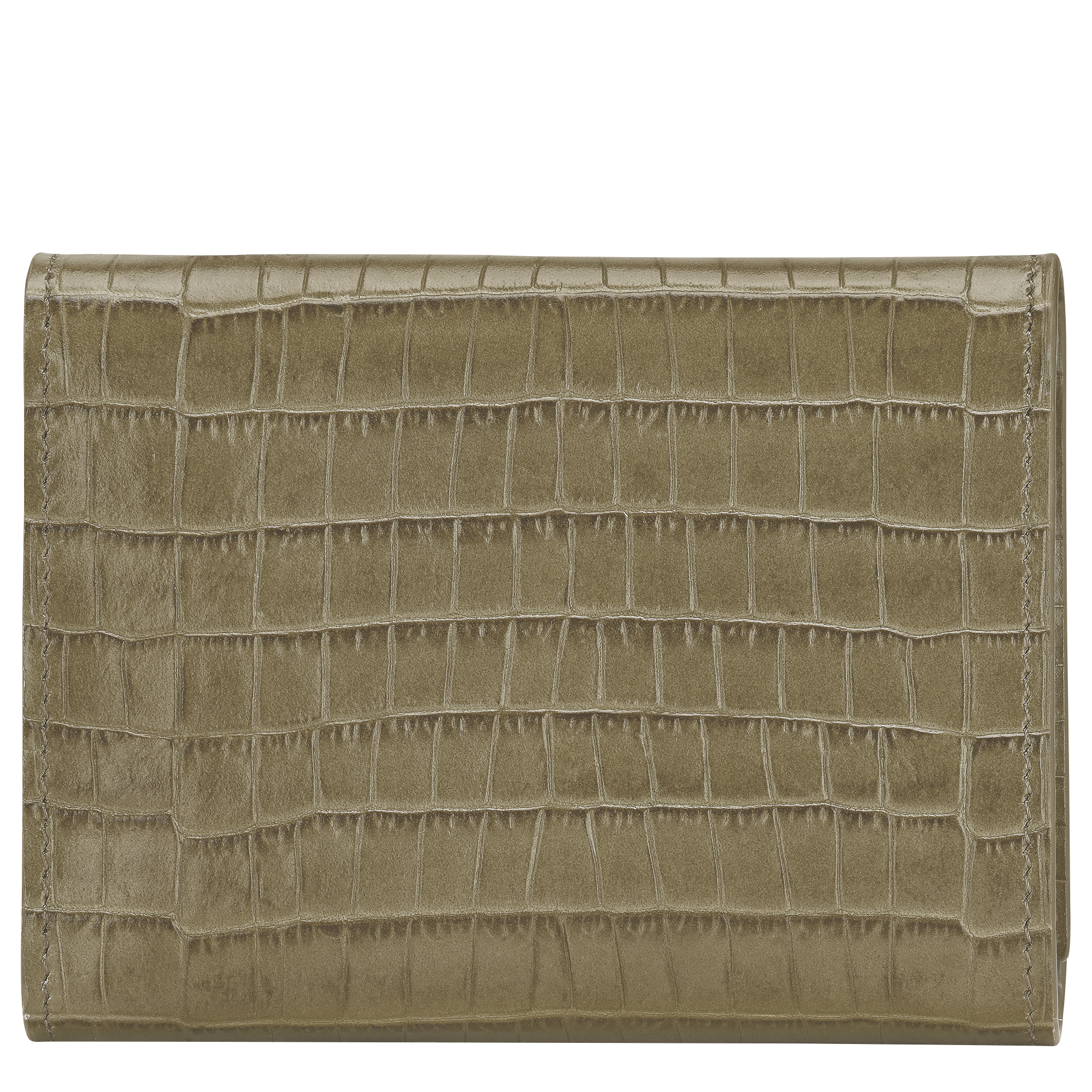 Compact wallet, Olive - View 2 of
3 - zoom in Longchamp Pocket Compact wallet, Olive