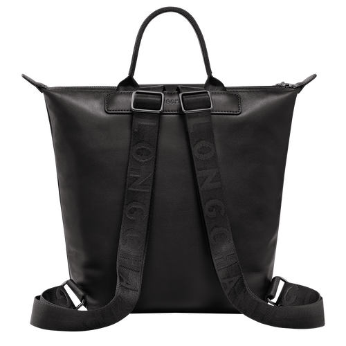 Le Pliage Xtra S Backpack , Black - Leather - View 3 of  3