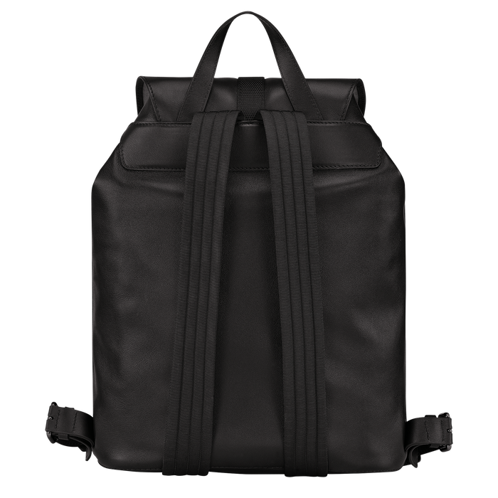 Longchamp 3D 背包 M, 黑色