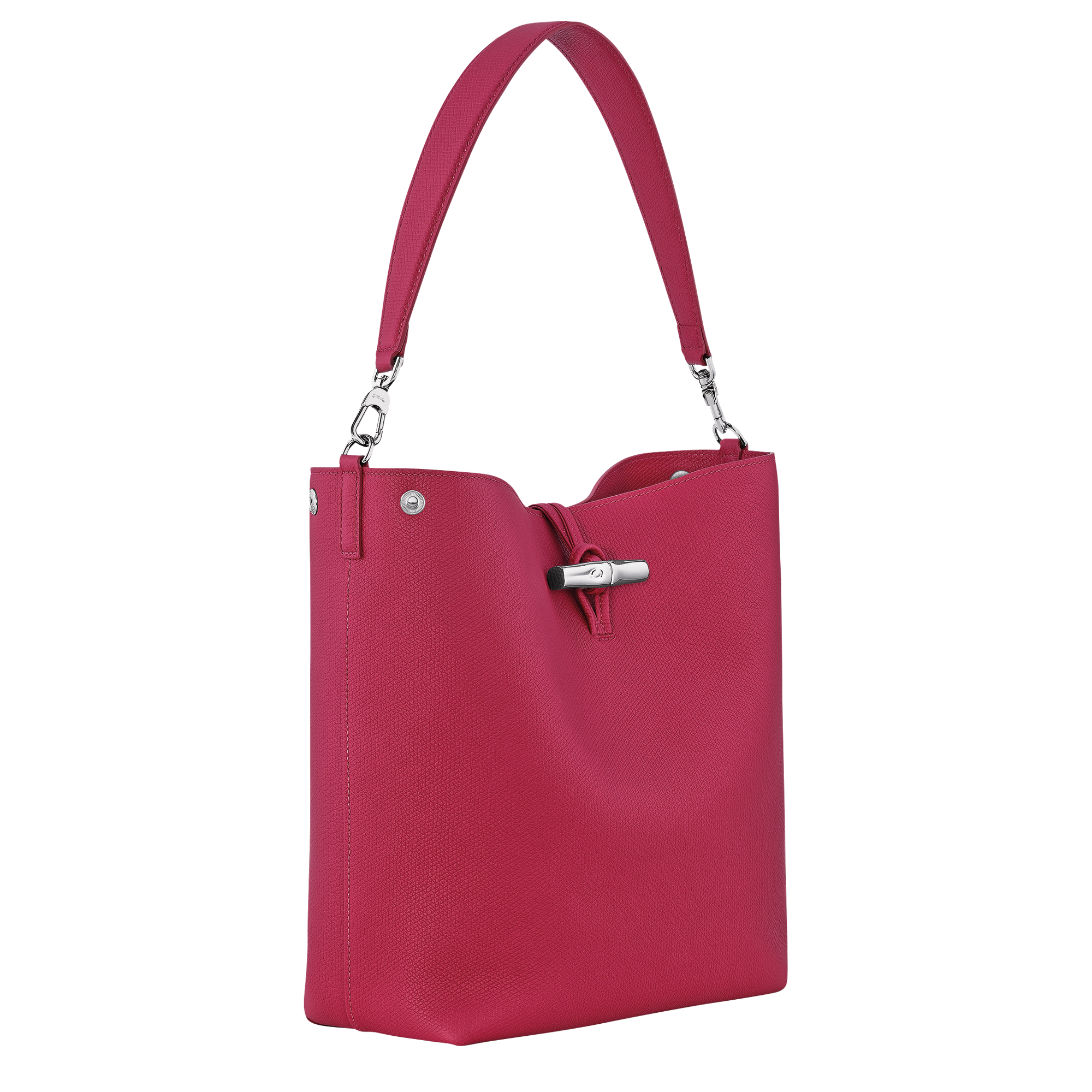 Shoulder bag M, Beetroot - View 3 of
        6 - zoom in Le Roseau Shoulder bag M, Beetroot