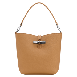 Le Roseau XS Bucket bag , Walnut - Leather
