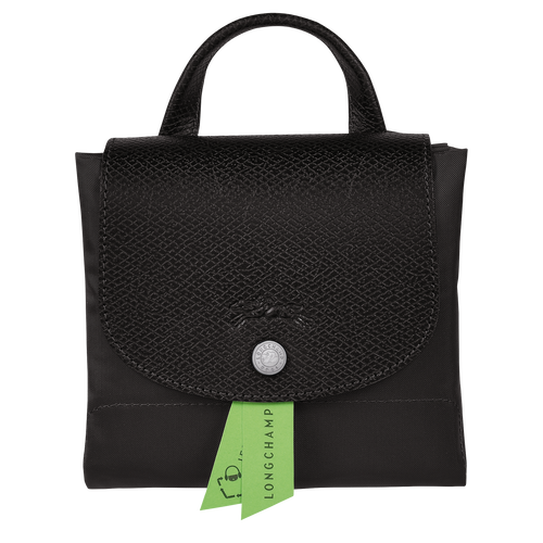 Le Pliage Green M Backpack , Black - Recycled canvas - View 5 of  5