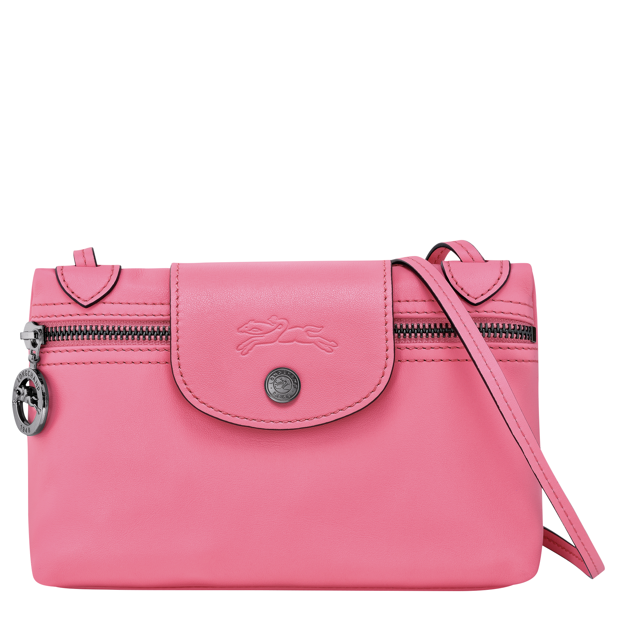 Longchamp - Women's Le Pliage Xtra - Handbag Top Handle Bag - Pink - Leather