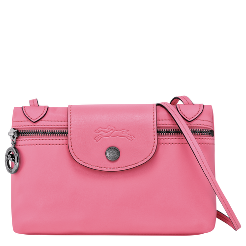 Longchamp Le Pilage Small Crossbody Bag in Pink