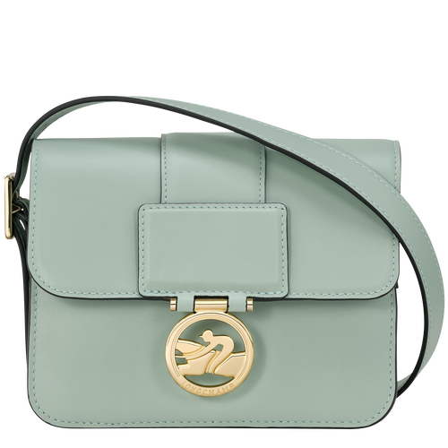Umhängetasche S Box-Trot , Leder - Grau grün - Ansicht 1 von 5