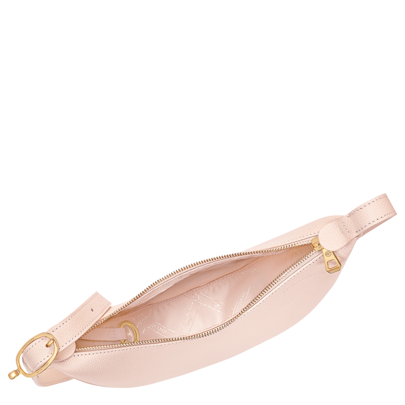 Borsa a tracolla S Le Foulonn&eacute; , Pelle - Crema  - View 5 of  6