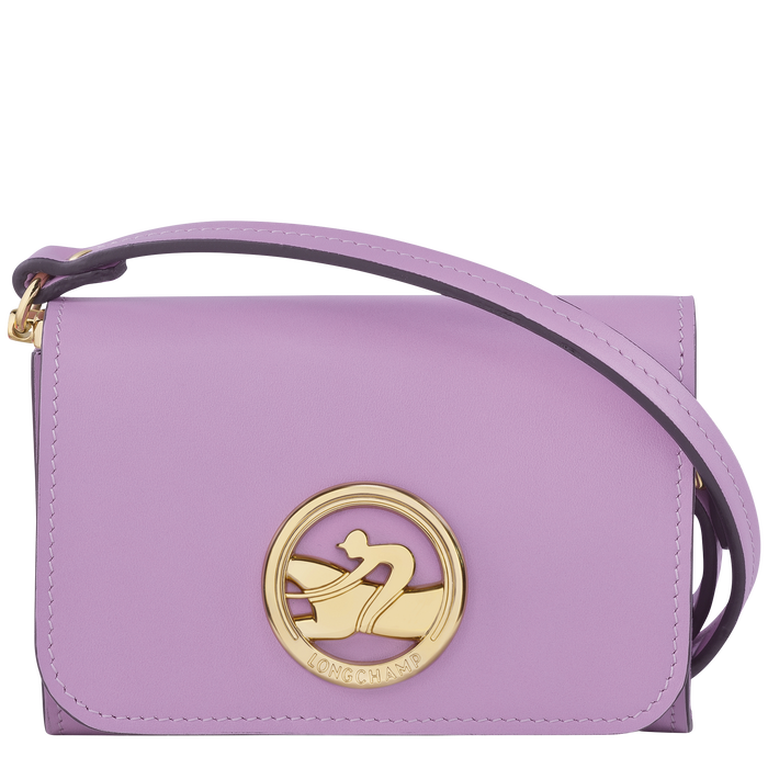 Coin purse with shoulder strap BoxTrot Lilac (30019HAU356) Longchamp US