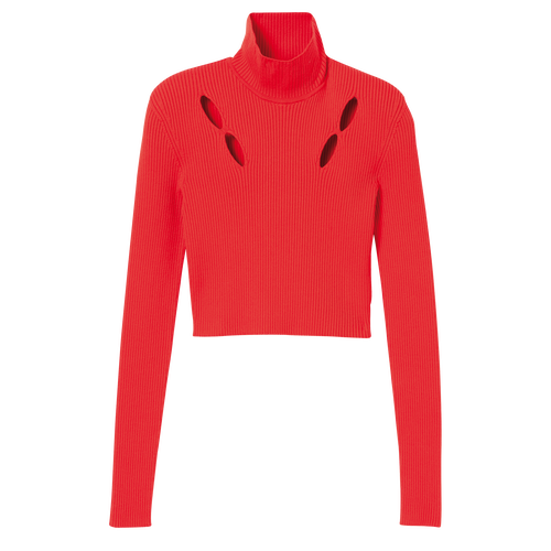 Lente/Zomer 2023 Collectie Gebreide top, Oranje