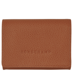 Le Foulonné 系列 零錢包 , 淡紅褐色 - 皮革