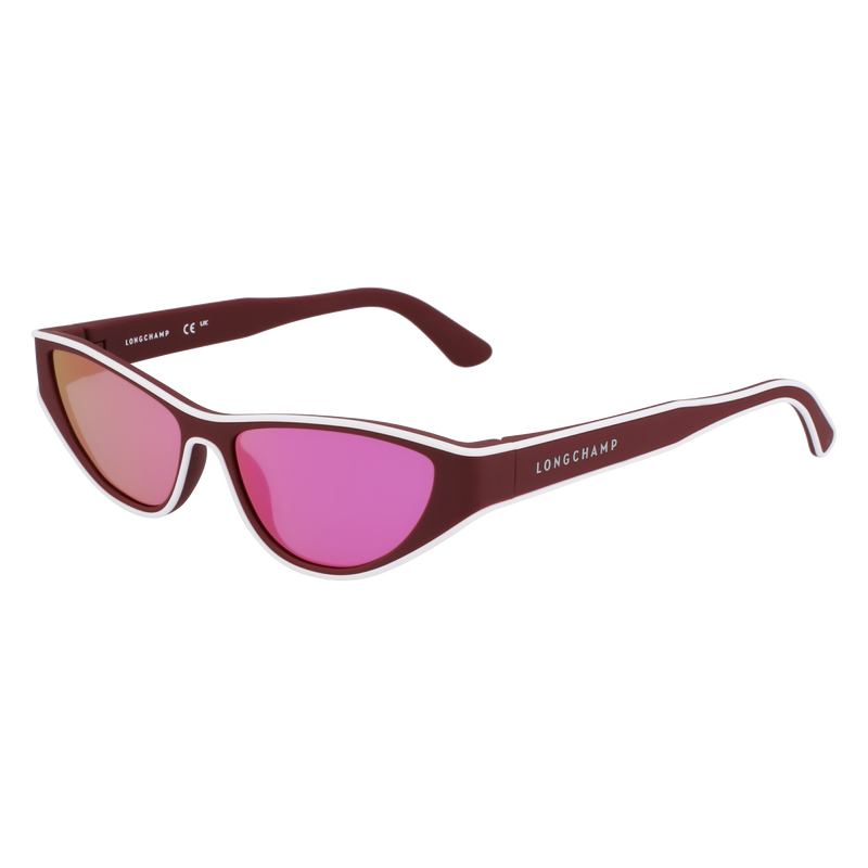 Occhiali da sole Materiale in resina a base vegetale Amaranto Longchamp IT