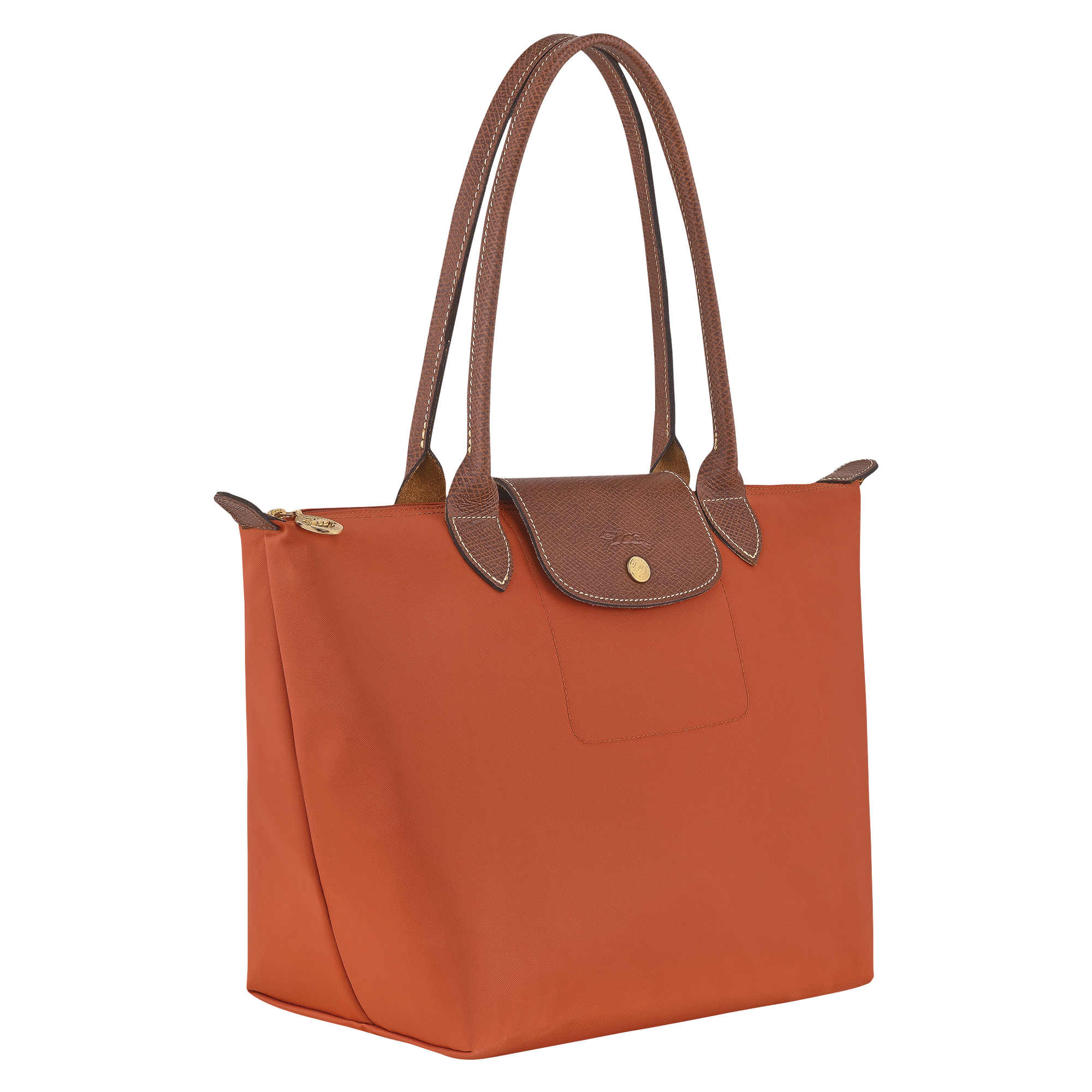 Tote bag M, Brick - View 3 of
7 - zoom in Le Pliage Original Tote bag M, Brick