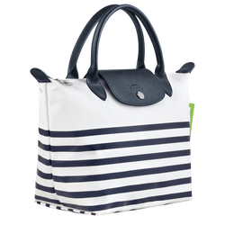 Le Pliage Collection Handbag S, Navy/White