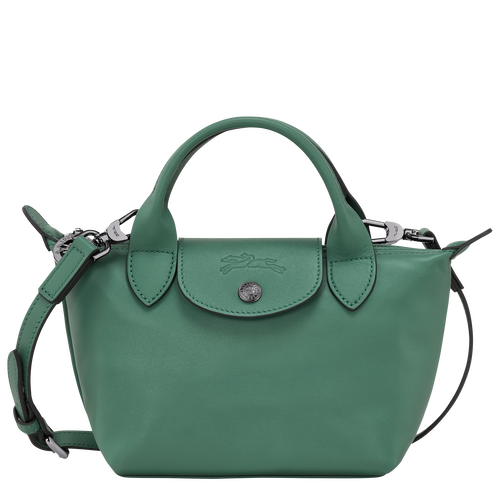 Le Pliage Xtra XS Handbag , Sage - Leather - View 1 of 5