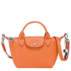 Handtasche XS Le Pliage Xtra , Leder - Orange