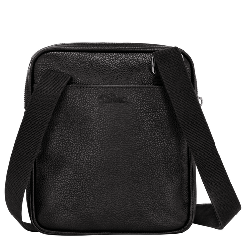 Le Foulonné Crossbodytas XS , Zwart - Leder - Weergave 4 van  5