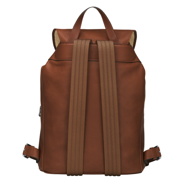 Longchamp 3D Sac à dos M, Cognac