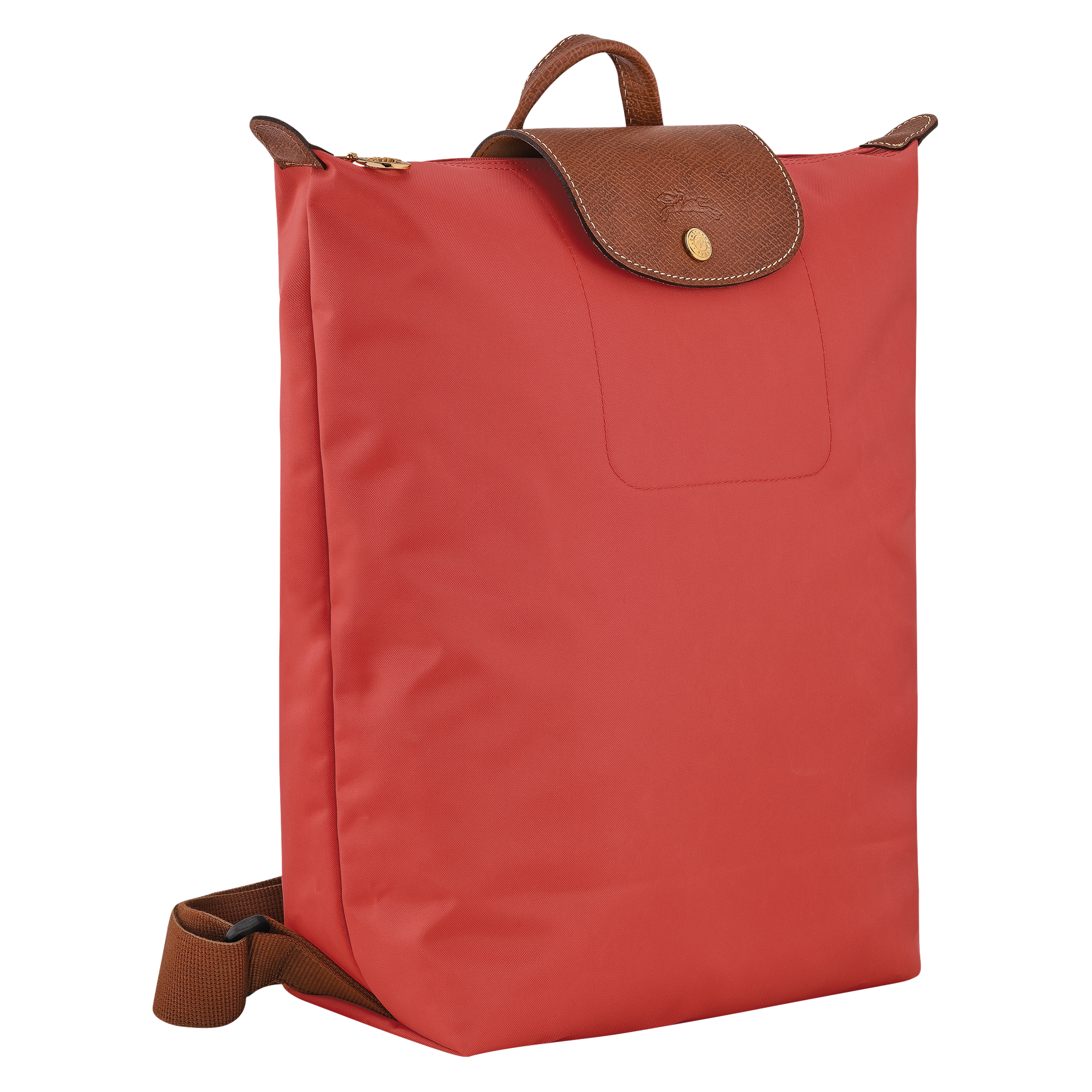 Backpack M, Tomato - View 3 of
7 - zoom in Le Pliage Original Backpack M, Tomato